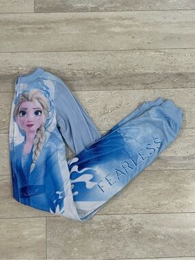 Disney Frozen II Elsa Fleece One-Piece Pajamas